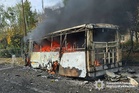 At least 30 killed as Russian guided bomb hits civilian bus in Ukraine