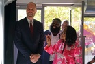 William tells students they are ‘going places’ on visit to bursary scheme