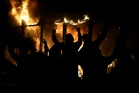 Clashes break out for a third day in Albania as anti-government protests swell