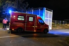 At least 19 injured after minibus hits train near Channel Tunnel