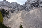 Heat, scarce snow melting away Slovenia's Alpine glaciers. One is still standing