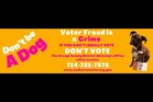 She registered her dog to vote in California. Her punishment is one she will remember ‘furever’