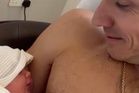 Strictly star Will Best shares first video of newborn baby boy after fiancée Tobi Rose gives birth