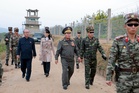 Kim Jong Un’s sister issues stark threat on visit to border with South Korea