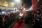Students march into Belgrade while populist Vucic holds rally in Serbia's south ahead of vote