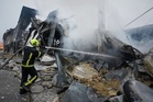 Russia pounds Ukraine's capital Kyiv with missiles and drones, hours after agreeing to peace talks