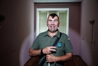 A Ukrainian soldier blinded in war hopes to see his children again, in photos
