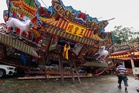 One dead and more than 500 injured as Typhoon Champi sweeps past Taiwan