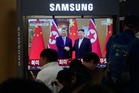 North Korean leader Kim Jong Un crosses new bridge into China