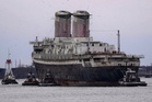 The SS United States is scheduled for sinking to become the world's largest artificial reef