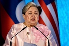 The Philippines' top diplomat leads a humanitarian mission to Myanmar
