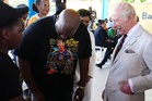 Charles left in stitches as he receives unlikely gift during Bahamas visit