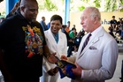 King Charles reacts to unlikely gift from boxing club during Bahamas visit