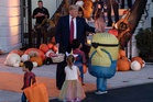 Trump steers clear of another Halloween embarrassment after infamous Minions moment