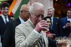 ‘Very good’ – Charles sips specially distilled rum during state visit to Guyana