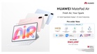 HUAWEI MATEPAD AIR LAUNCHES AT RM3,999, REDEFINING PC-LIKE AI PRODUCTIVITY WITH ULTRA-THIN DESIGN
