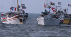 Kapal SS Free Gaza dan SS Liberty cipta sejarah tembusi sekatan Israel ke Gaza pada 2008
