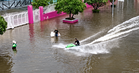 Buat aksi jet ski di jalan banjir Bangkok, lelaki didakwa cetus gangguan awam