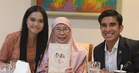 Syed Saddiq dan Bella Astillah ‘berguru’ bab perkahwinan dengan Wan Azizah