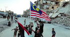Sempena Hari Malaysia, Jalur Gemilang berkibar di Gaza tanda kasih buat Malaysia