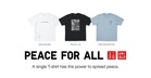 Three New Designs Announced for UNIQLO PEACE FOR ALL Charity T-Shirt Project