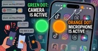 The Tiny Green & Orange Dots On Your iPhone Are Going Viral For A Very 2026 Reason
