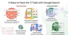 5 Ways to Smart-Shop the 7.7 Sale with Search