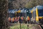 18 injured, five critically, in head-on train crash in Denmark