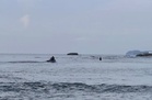 Firefighters rescue woman stranded on sand bar at Balok Beach