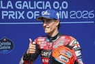 Marc Marquez wins chaotic Spanish MotoGP sprint in rain