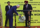 Sultan Nazrin opens 2026 track cycling world cup