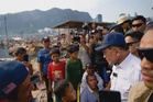 PM visits Sandakan fire site after 1,000 homes destroyed