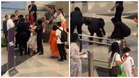 Woman allegedly jumps from upper level at KLIA after reported boarding pass issue, videos go viral