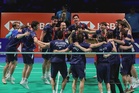 France edge closer to Thomas Cup final glory