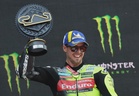 Di Giannantonio wins crash-marred Catalan MotoGP