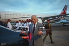 King Charles arrives in Bermuda after US visit