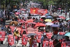 Mexico teachers rally for higher wages and pension reform