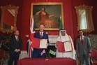 UK strikes trade deal with Gulf states