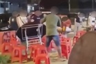 Cops launch manhunt for foreigner following rampage at dim sum restaurant