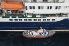 30 passengers leave hantavirus ship in Saint Helena