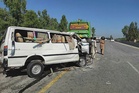 17 dead in Pakistan as van crashes into parked bus