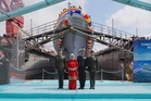 Queen launches RMN littoral mission ship Batch 2, Tunku Laksamana Abdul Jalil
