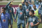 Ancelotti celebrates 67th birthday with Brazil squad at World Cup training