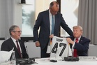 Merz gifts Trump German football jersey at G7 summit
