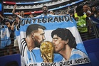 World Cup exploits of Maradona and Messi have Argentina fans in raptures