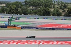 Russell edges ahead in Barcelona F1 practice session
