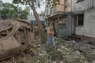 Russian strikes rock Ukraine, killing nine and wounding dozens