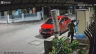 Two held after viral video shows cable theft attempt