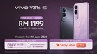 vivo Malaysia launches Y31s in Malaysia with 6,500mAh battery, military-grade durability from RM1,199