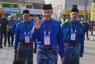 Barisan Nasional leaders accompany candidates to nomination centres